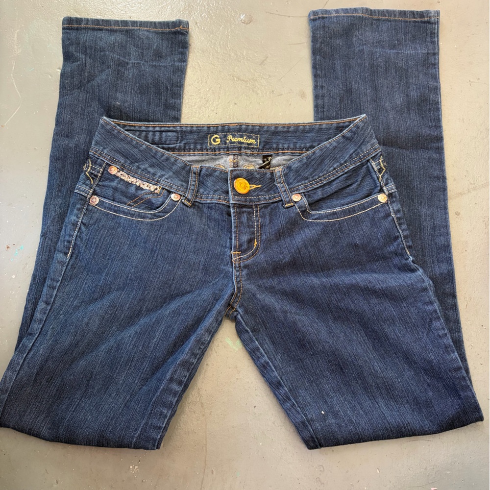 G by Guess Indigo Straight Leg Women's Jeans
